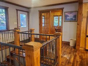 Photo for 3808 W Grove Street, Pequot Lakes, MN 56472 - Listing #6112231 Impressive foyer offers french doors to 4 season porch.