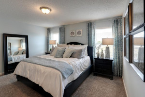Photo for 345 Freedom Lane, Delano, MN 55328 - Listing #6127490 Spacious, imaginative, bright and modern would best describe the primary bedroom that is an oasis of its own after that long hard day on the job. Photo of model, colors will vary