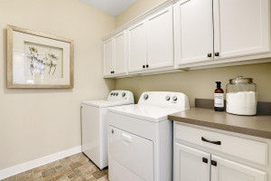 Photo for 19386 Grass Lake Trail, Rogers, MN 55374 - Listing #6128845 Laundry Room with Cabinets. Photos are of model home. Colors may vary.