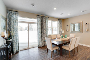 Photo for 19386 Grass Lake Trail, Rogers, MN 55374 - Listing #6128845 Informal Dining Room. Photos are of model home. Colors may vary.