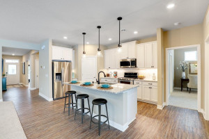 Photo for 19386 Grass Lake Trail, Rogers, MN 55374 - Listing #6128845 Modern Kitchen - Photos are of model, finishes may be different