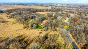 Photo for 2024 Eaglewood Circle, Shakopee, MN 55379 - Listing #6129537 Another aerial view - look at all the privacy! No neighbors behind you!!!