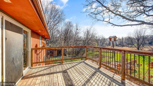 Photo for 2024 Eaglewood Circle, Shakopee, MN 55379 - Listing #6129537 Main level deck in back - access from living room