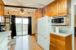 Photo for 16755 Mankato Street NE, Ham Lake, MN 55304 - Listing #6124165 Kitchen boasts of so many wood cabinets, including a separate space for the microwave that allows for more counter space. The kitchen walks out to a large deck with amazing views.