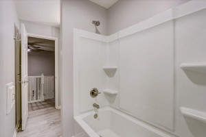 Photo for 5514 E Bavarian Pass, Fridley, MN 55432 - Listing #6117306 Alternative view of upper level updated full bathroom.