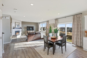 Dining Room: Picture of Model Home. Options may vary in actual home