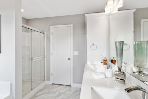 Photo for 17563 59th Street NE, Otsego, MN 55374 - Listing #6122281 Owners Suite Bath: Picture of Model Home. Options may vary in actual home