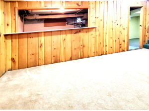 Photo for 1611 Merrill Street, Saint Paul, MN 55108 - Listing #6199995 The counter-cutout could also be opened up into an archway and create another floor with rooms that span the whole length of the house! There is plenty of room to add a fridge, microwave, and stock up for all of the family/guest activities down here.