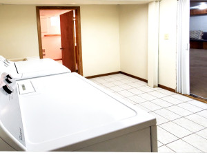 Photo for 1611 Merrill Street, Saint Paul, MN 55108 - Listing #6199995 Sometimes you need both sides to get the full story. Yes there's room all over this laundry room. Plenty of room for a pair of full-sized machines, large laundry sink, PLUS you have room for all of you baskets, hampers, and laundry things and storage