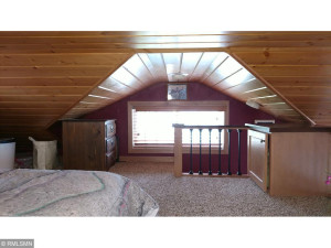 Photo for 29510 US Highway 169, #20, Aitkin, MN 56431 - Listing #6195143 Company can enjoy the loft area, or use for your storage. Beautiful wood ceilings throughout home.