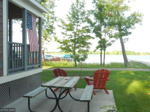 Photo for 29510 US Highway 169, #20, Aitkin, MN 56431 - Listing #6195143 Prime location overlooking Hickory Lake. Poured patio cement slab nicely accommodates lake viewing, meals and shooting the lake breeze!