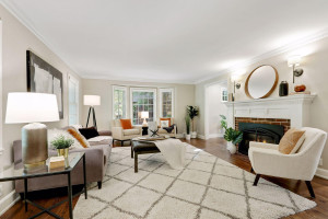 Photo for 3530 Edmund Boulevard, Minneapolis, MN 55406 - Listing #6205579 Step inside to find a gracious living room with gorgeous hardwood floors, a bay window, and stunning ceiling trim.