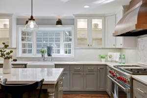 Photo for 3530 Edmund Boulevard, Minneapolis, MN 55406 - Listing #6205579 Note the recessed lighting and the lovely subway tile backsplashes. Top-of-the-line stainless steel appliances include a Sub-zero refrigerator, a Bosch dishwasher, and a Wolf range with copper vent exhaust hood.