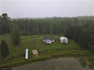 Lot 6 with cabin and garage