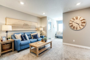 Photo for 12391 62nd Street NE, Otsego, MN 55301 - Listing #6195953 Relax, play and enjoy! This upper level game room provides an informal space for gathering and fun. *pictures are of model home, actual colors may vary.