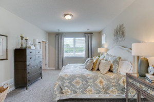 Photo for 18215 Hideaway Trail, Lakeville, MN 55044 - Listing #6118056 Expansive Owner's Suite with windows above to let in the natural light. Large window over the backyard.