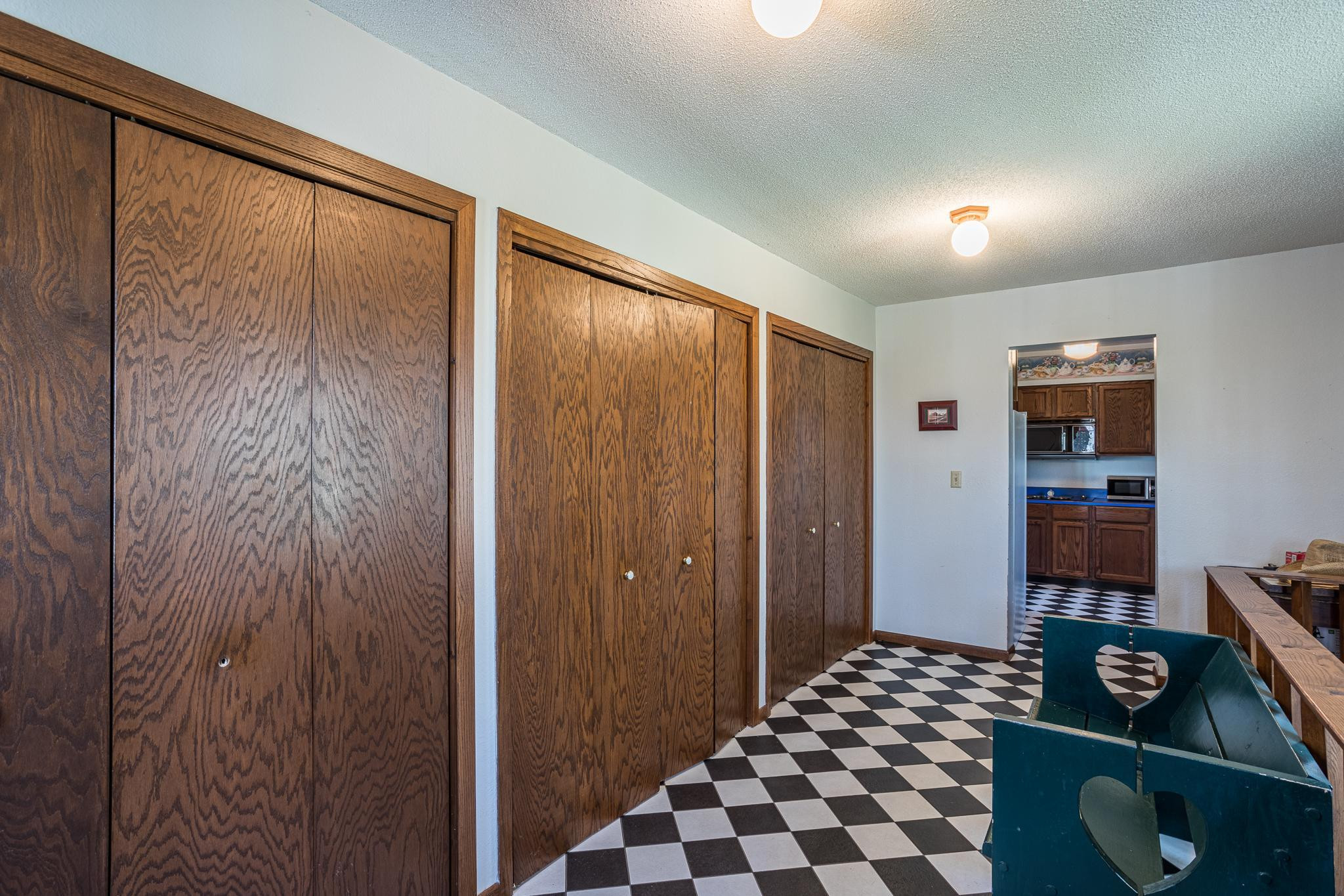 Entryway Closets/Laundry Area