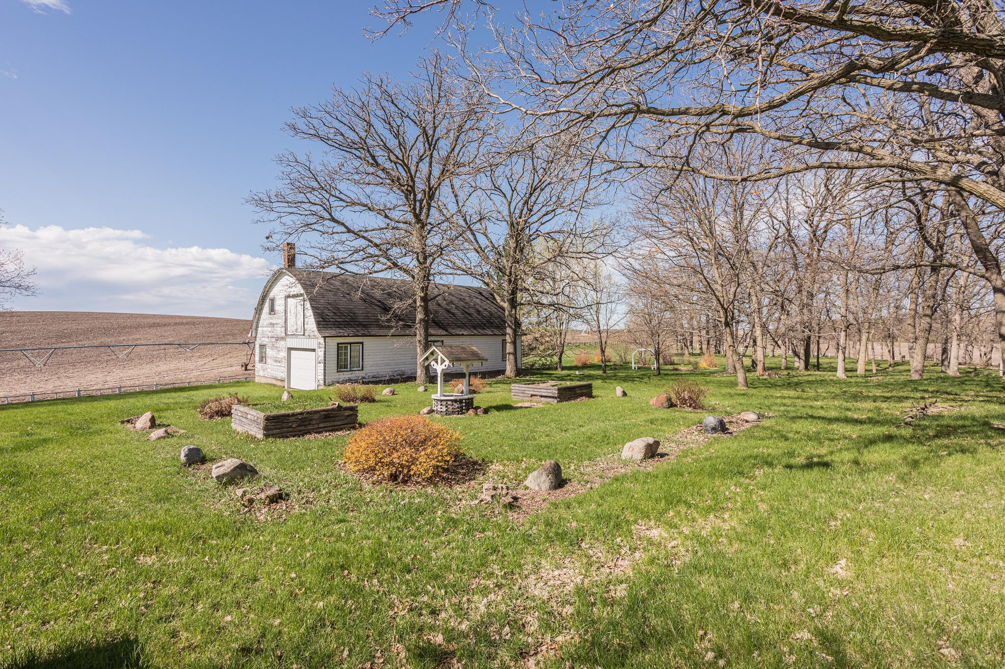 Old barn on property