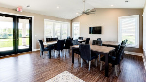 Photo for 18215 Hideaway Trail, Lakeville, MN 55044 - Listing #6118056 Clubhouse seating is perfect for hosting birthdays, anniversarys or watching the game with neighbors!.jpg