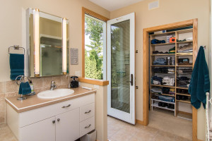 Two Walk in closets/Door leading to Private Patio