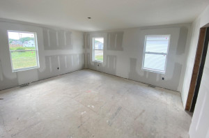 Photo for 12391 62nd Street NE, Otsego, MN 55301 - Listing #6195953 Excuse the mess! Home under construction. Picture is of actual home. Primary bedroom.