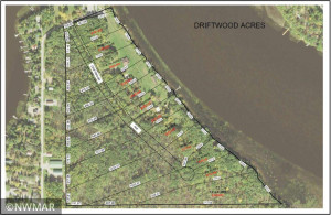 Aerial Map with Survey Lines