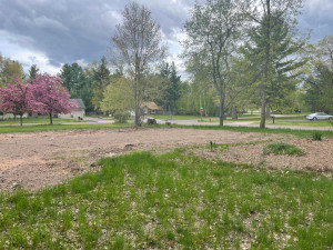 View from on the lot looking SW