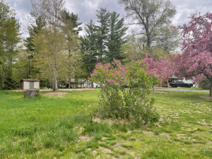 View from the corner looking NE