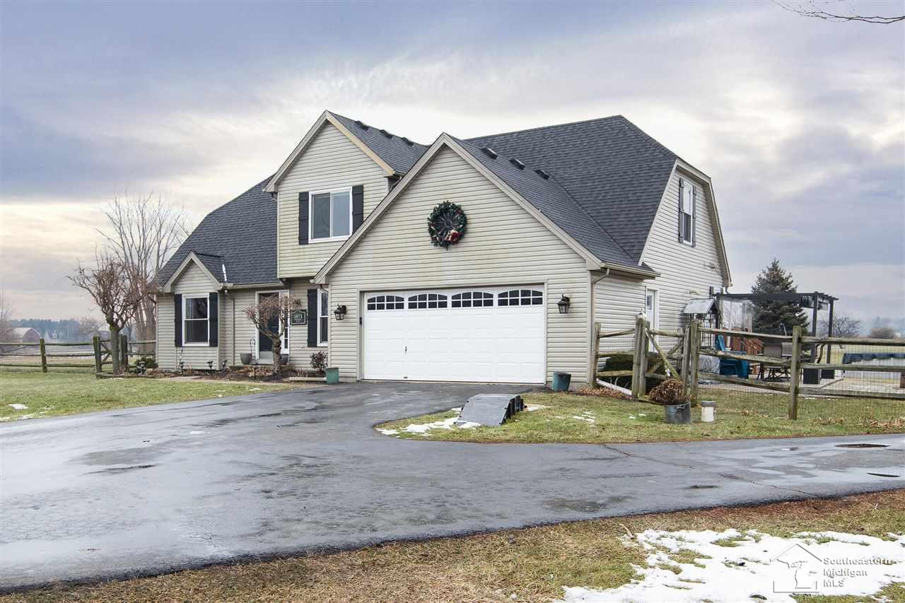 8071 SAMARIA ROAD, Riga, MI 49276 — front exterior