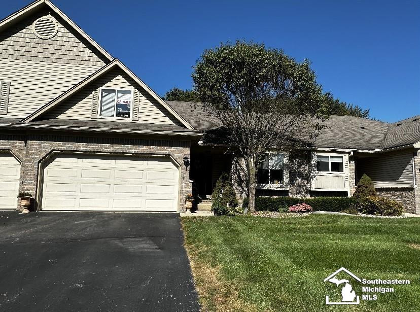 37584 N Dianne Lane, New Boston, MI 48164 — front exterior