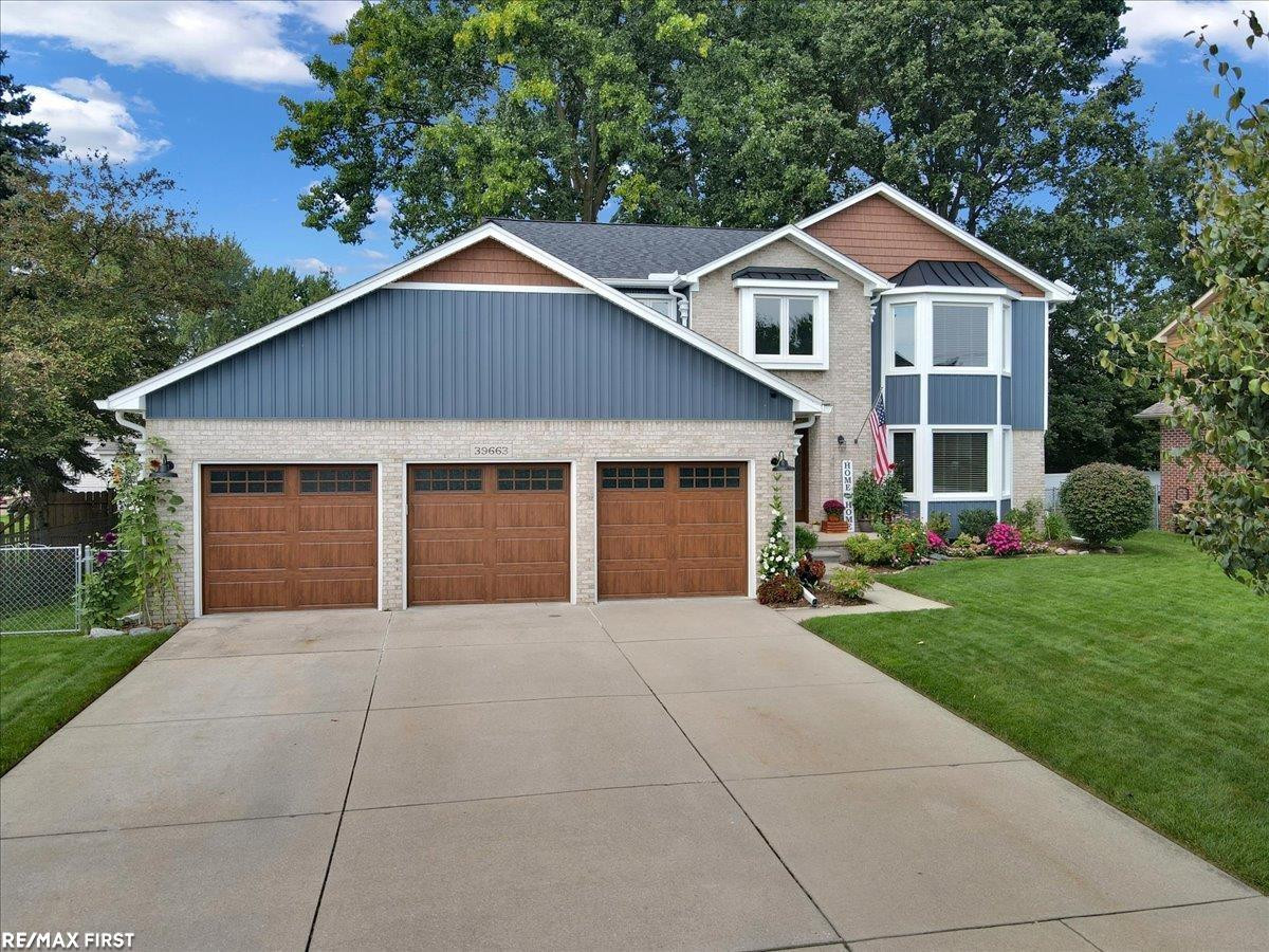39663 Southpointe Avenue, MI — front exterior