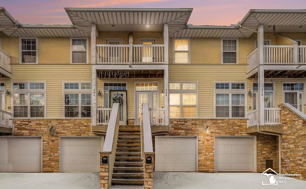 408 Beachwalk, Luna Pier, MI 48157 — front exterior