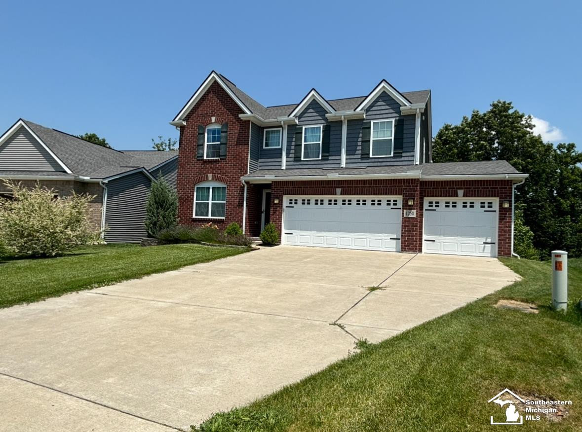 1258 Secretariat, Howell, MI 48843 — front exterior