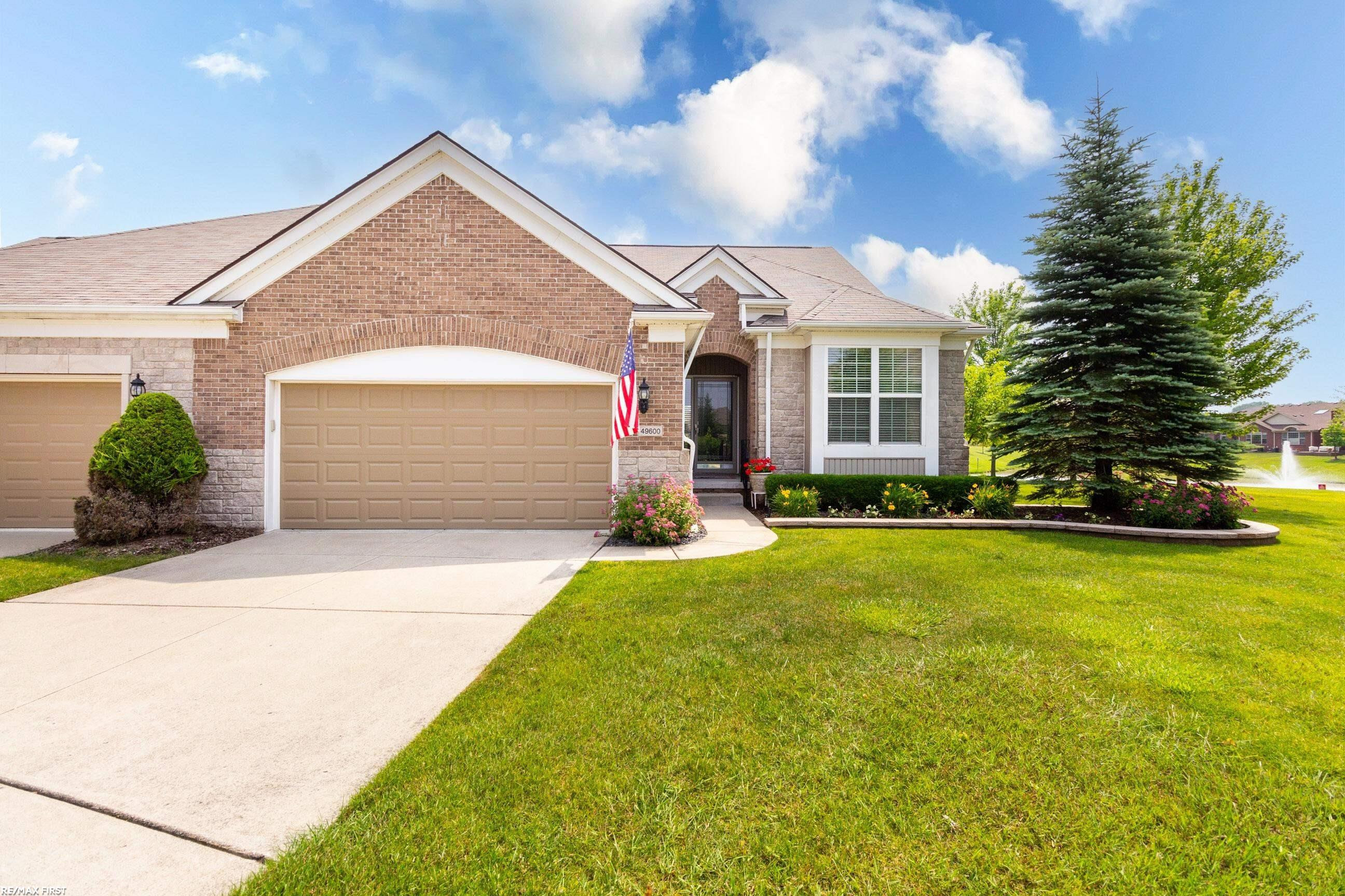 49600 Broadacre Drive, Macomb, MI 48042 — front exterior