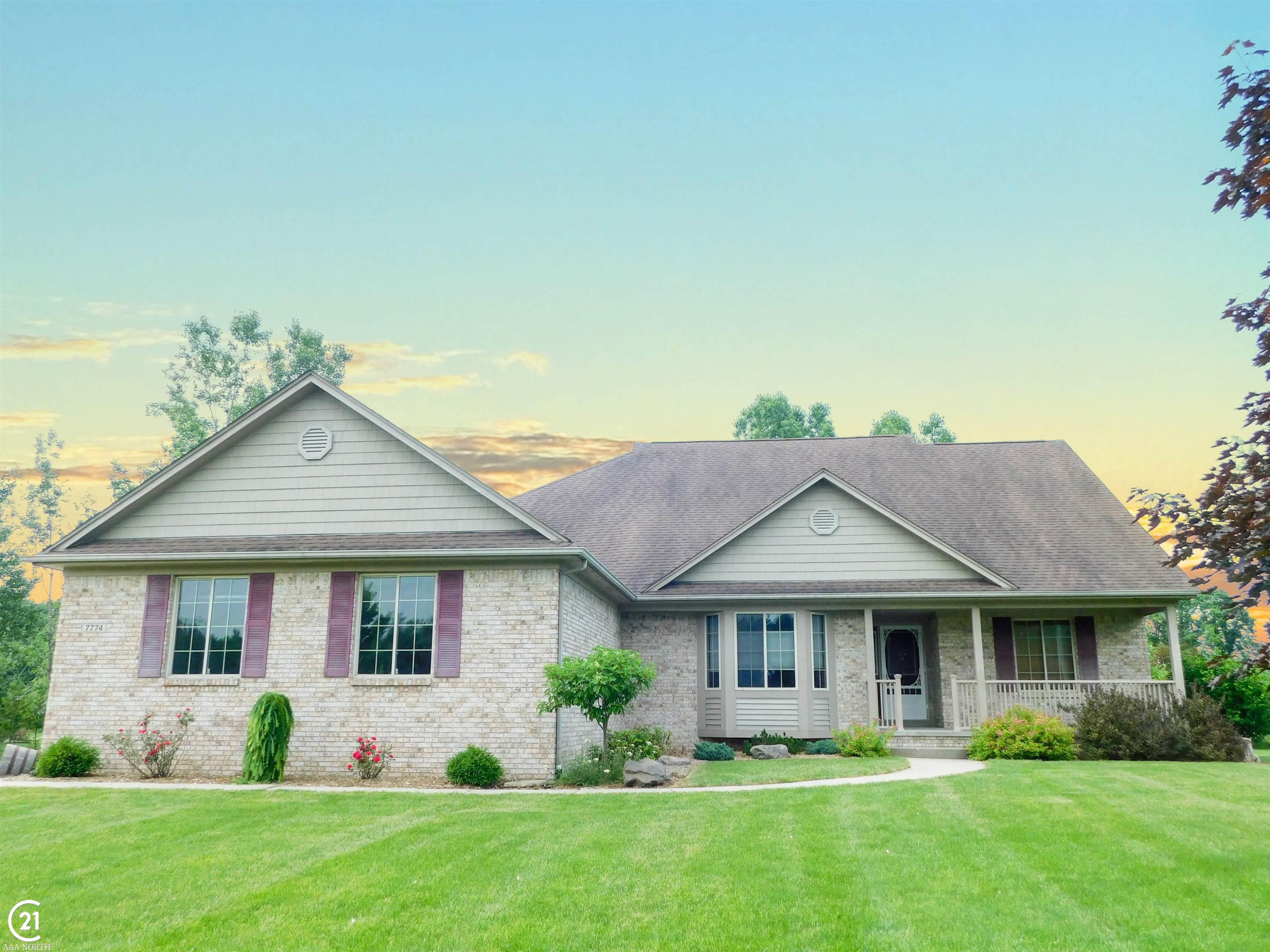 7774 Linden Drive, Almont, MI 48003 — front exterior
