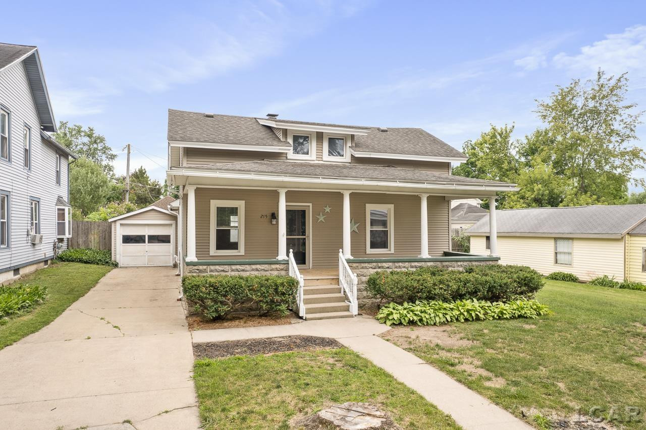 215 Brown, MI 49236 — front exterior