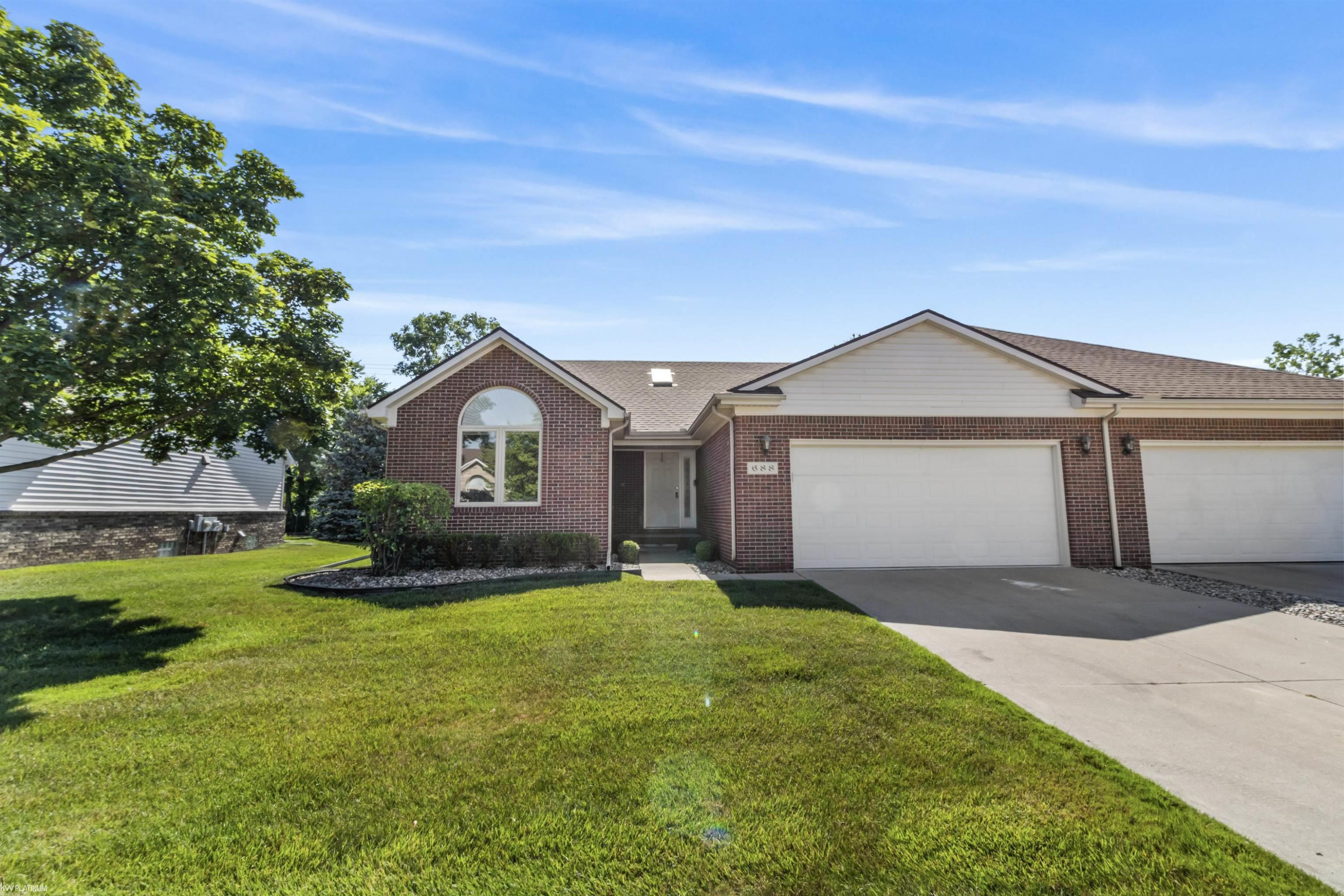688 Snowbird Circle, MI 48079 — front exterior