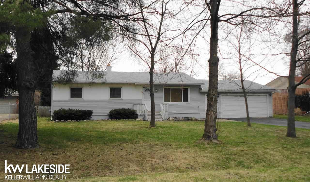 45750 Joseph Street, MI 48317 — front exterior