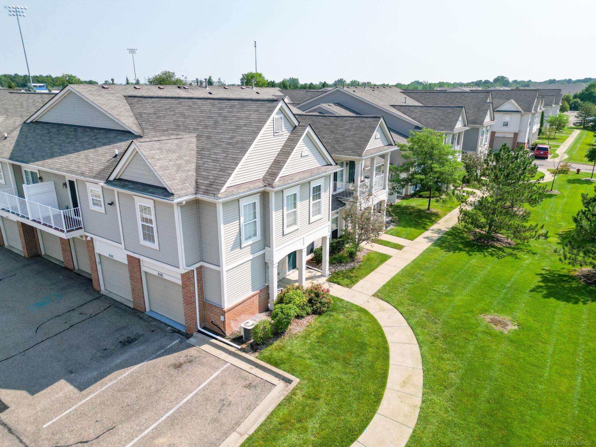 8201 Addington Drive, Walled Lake, MI 48390 — front exterior