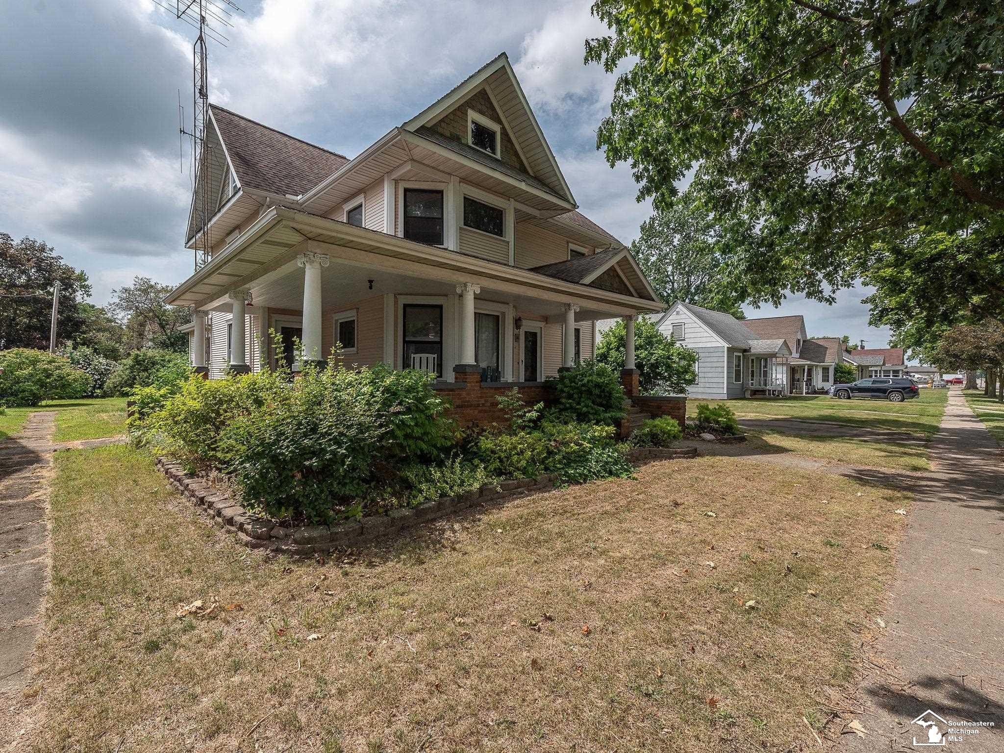 336 Carey, Deerfield, MI 49238 — front exterior