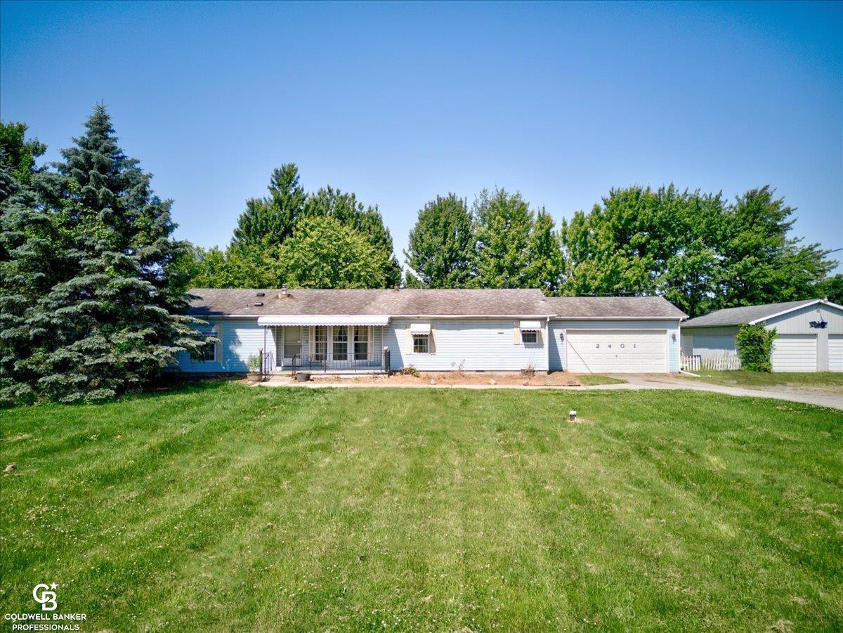 2401 Kinney Road, MI — front exterior