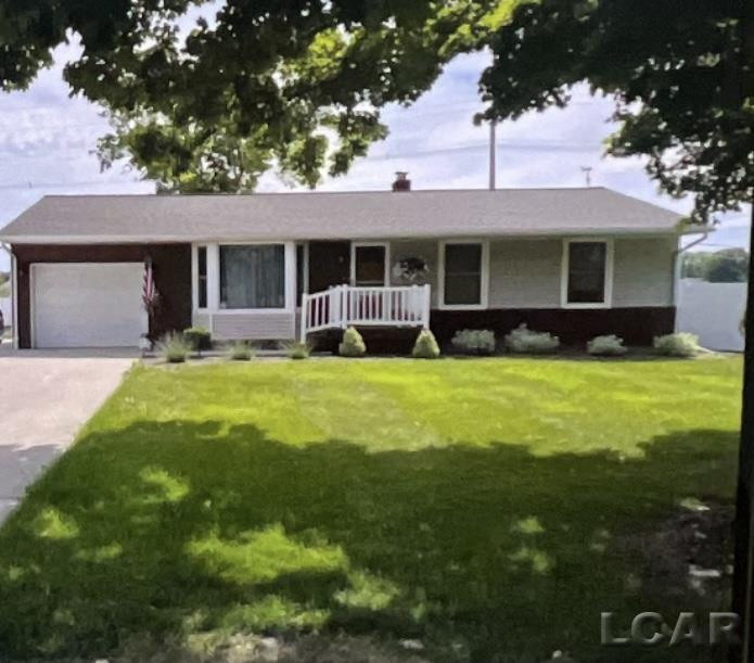 505 Sunset, Clinton, MI 49236 — front exterior