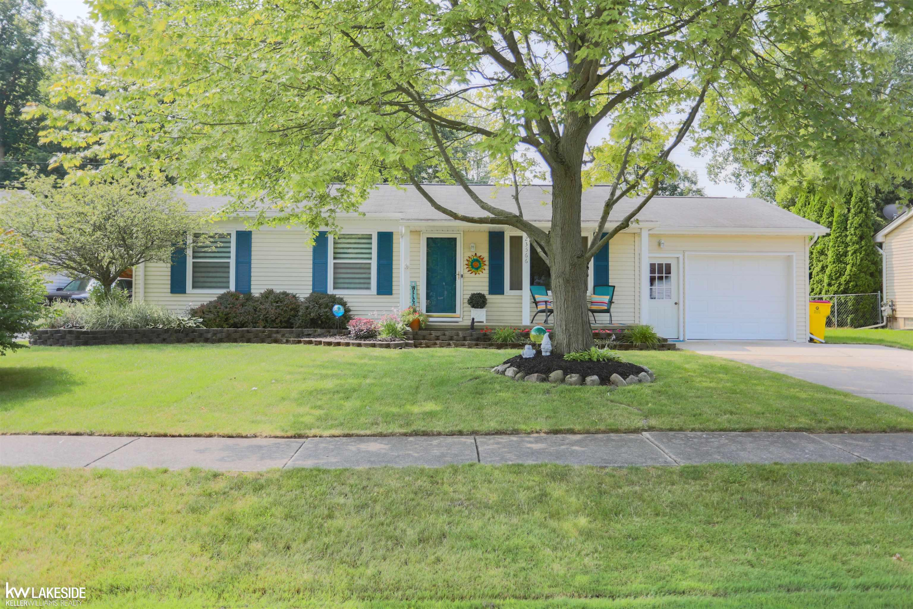 23566 Colonial Street, MI — front exterior