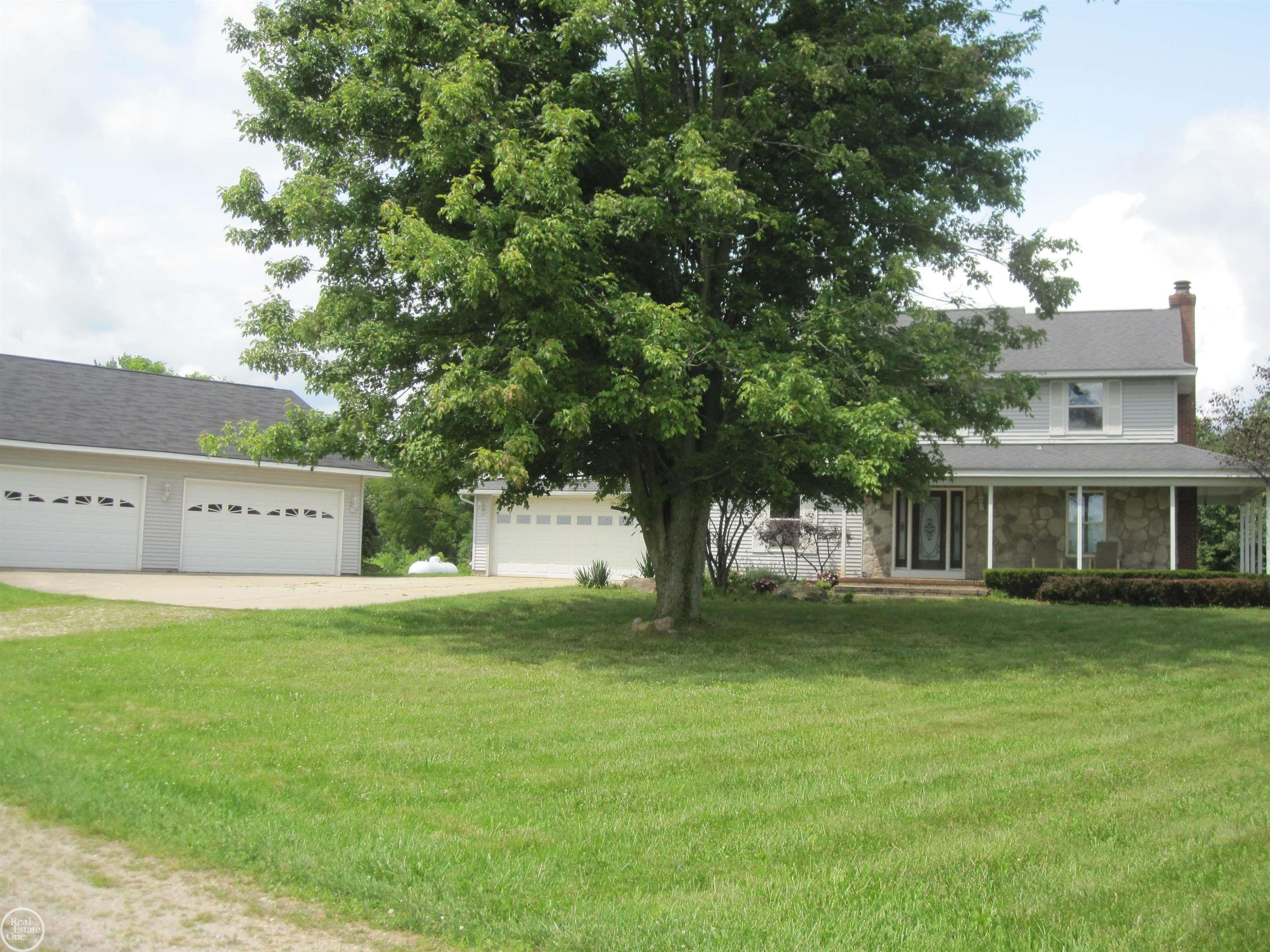 13298 Belle River Road, MI — front exterior