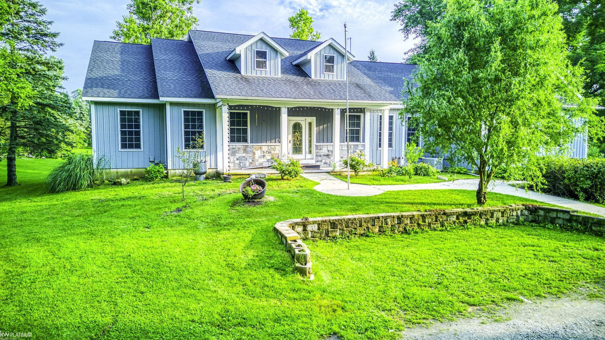 8189 Mason Road, Yale, MI 48097 — front exterior