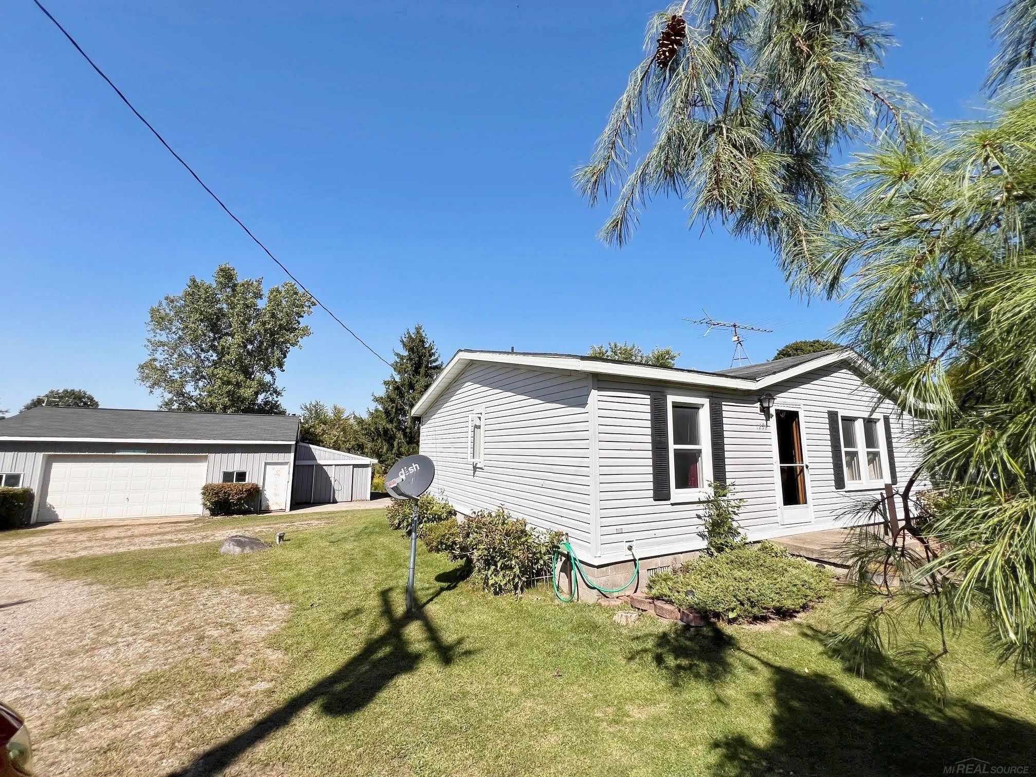 1292 Railroad Street, Melvin, MI 48454 — front exterior