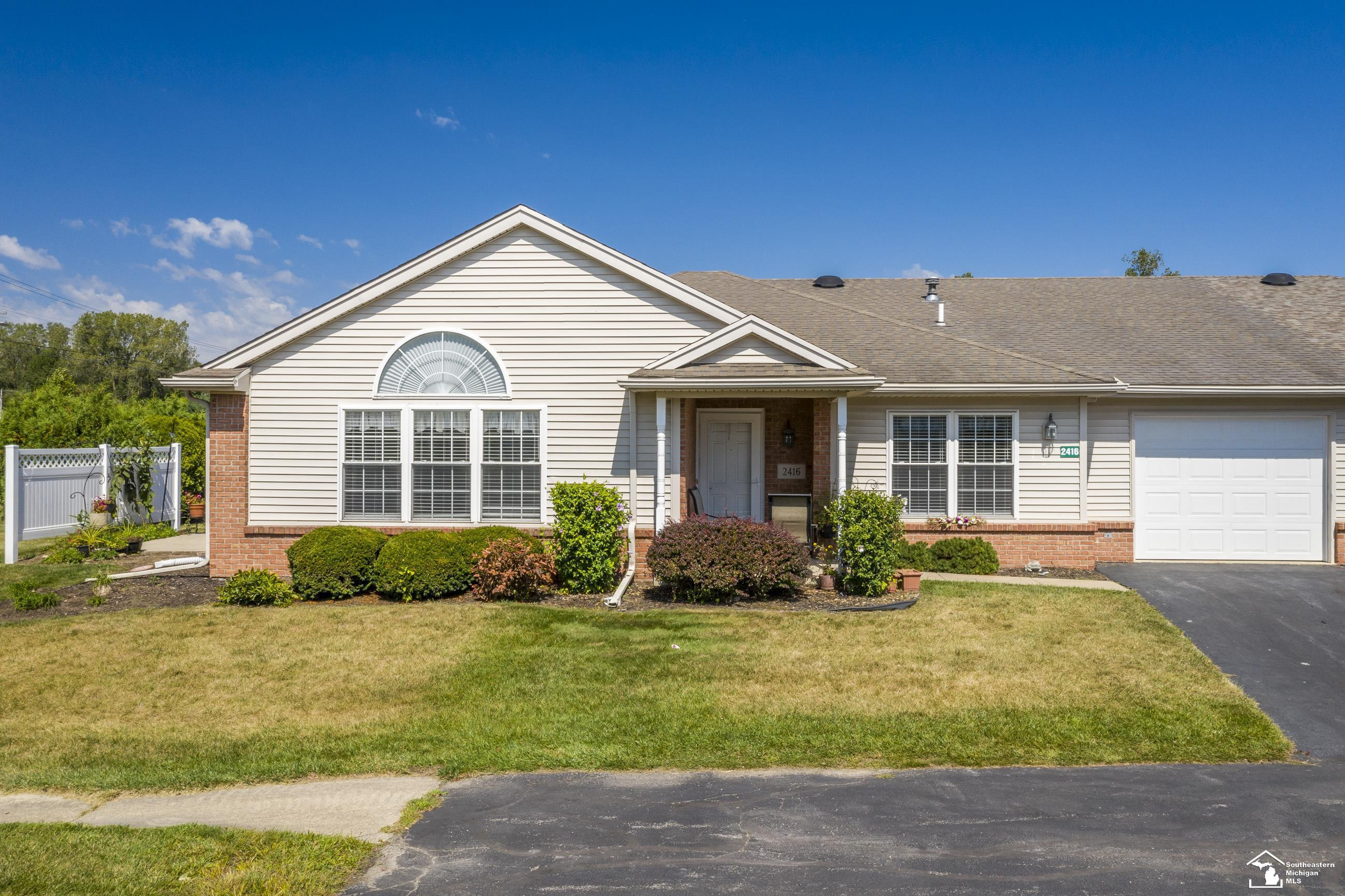2416 Sutton, Temperance, MI 48182 — front exterior