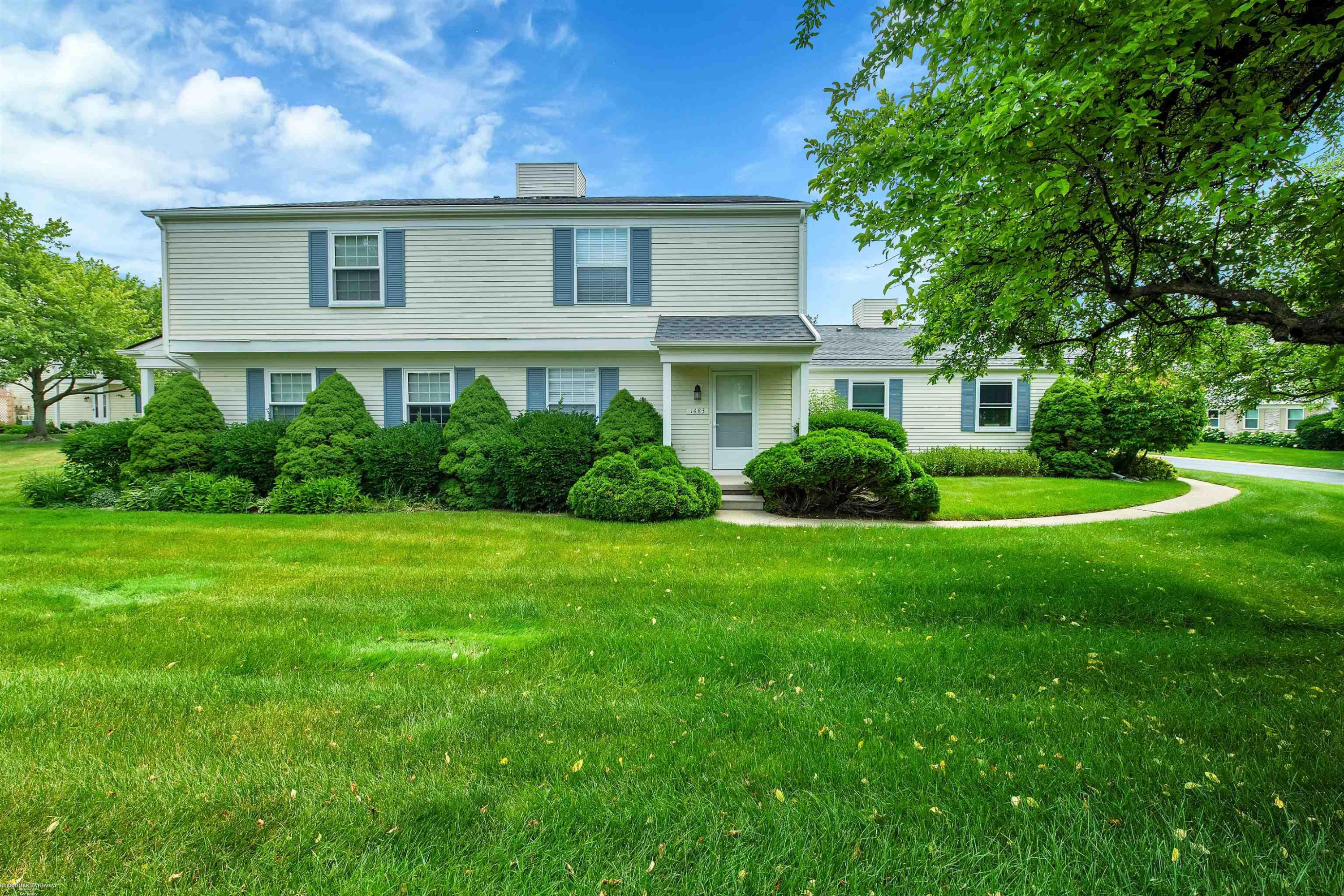 1483 Harbor Drive, Walled Lake, MI 48390 — front exterior