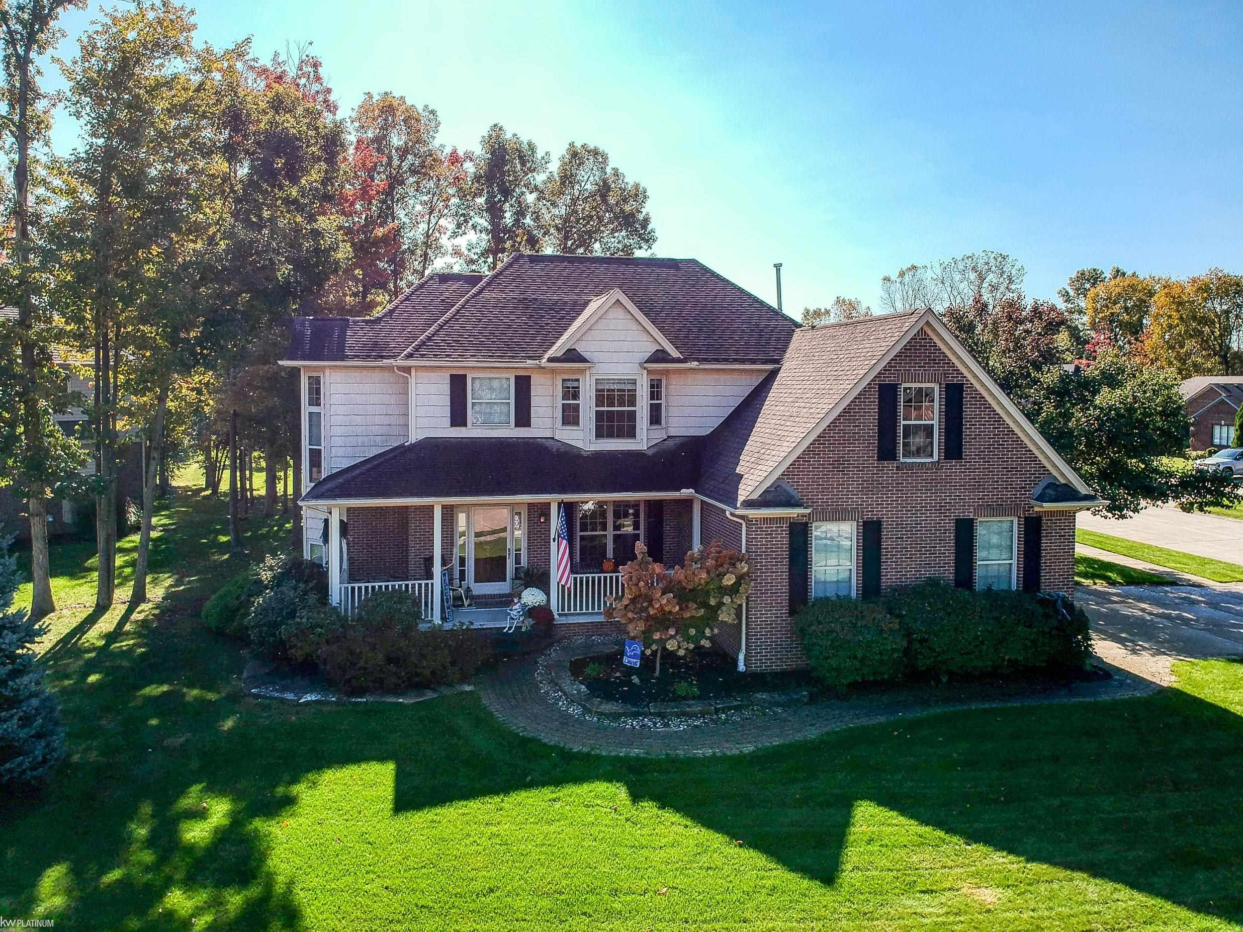 3405 Round Tree Street, MI — front exterior