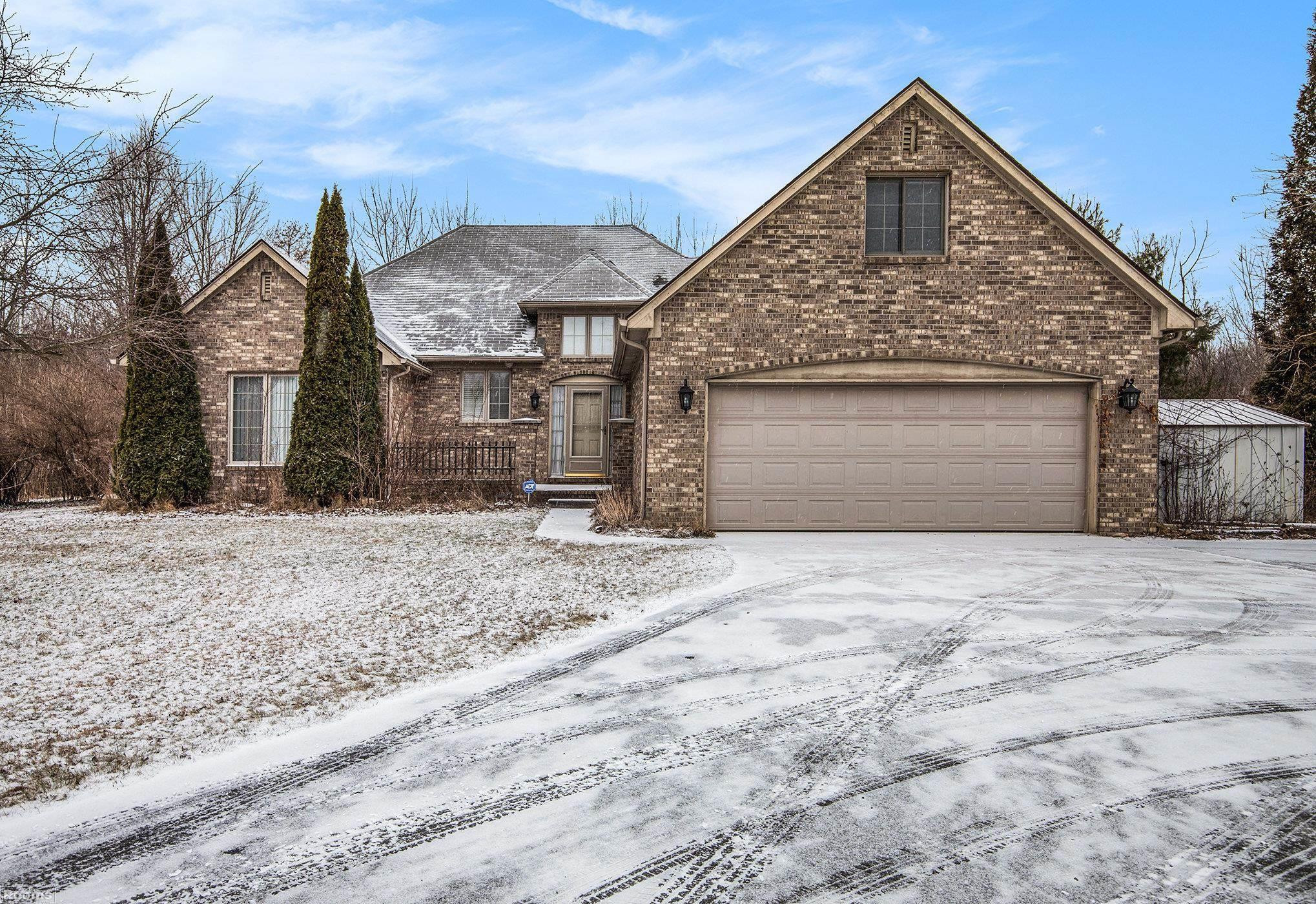 401 Nolan Road, Wales, MI — front exterior
